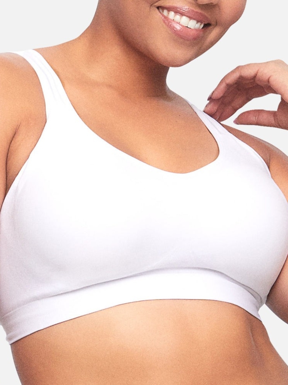 The Comfort Shaping Bra-457-White